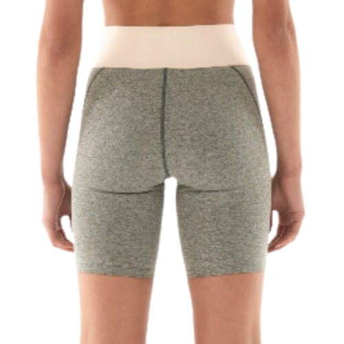 Camino Bike Short in Grey Marled