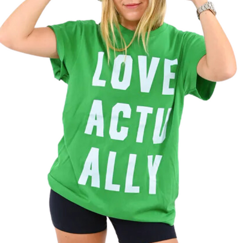The I Heart Tee Love Actually in Parrot 