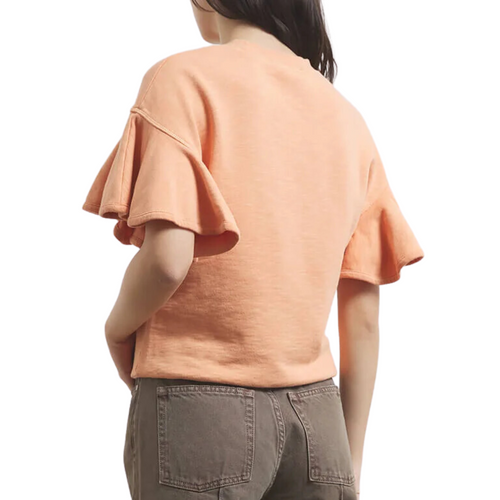 Maia Top in Pale Coral
