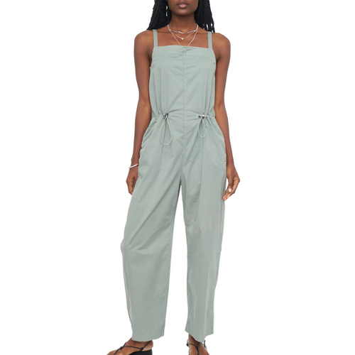 Adela Wide Leg Sleeveless Jumpsuit in Bluff