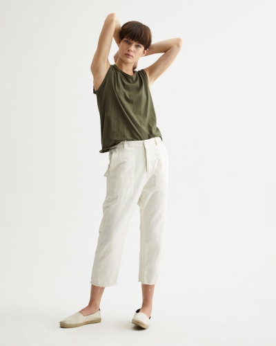 The Luna Relaxed Crop Pant