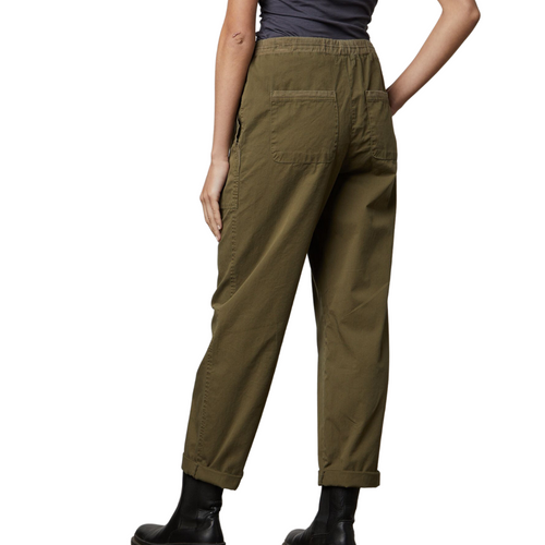 Misty Cotton Twill Pants in Hunter