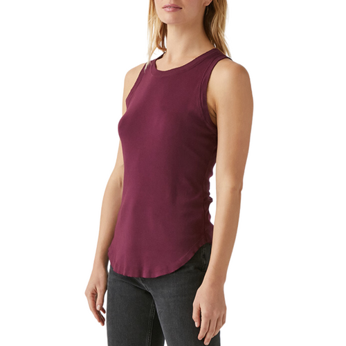 Lindsay Tank (One Size) in Plum