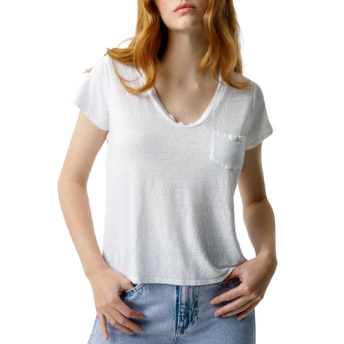 Sweetness V-Neck in White