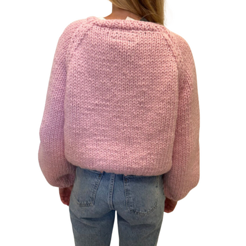 Heart Pullover in Strawberry