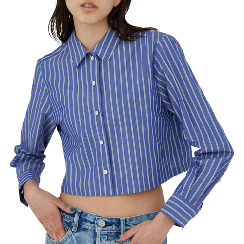 Short Length Shirt in Blue