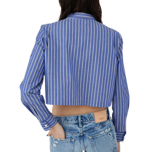 Short Length Shirt in Blue