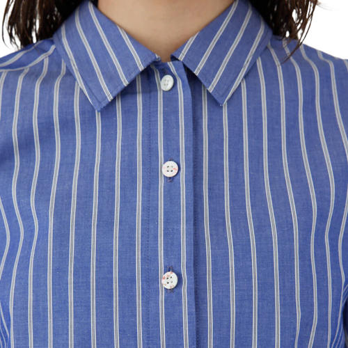 Short Length Shirt in Blue