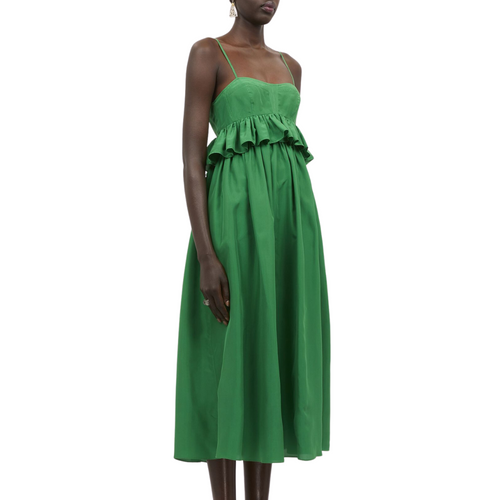 Amaliya Dress in Emerald