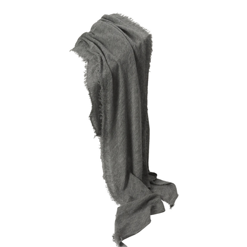 Love Scarf in Heather Grey