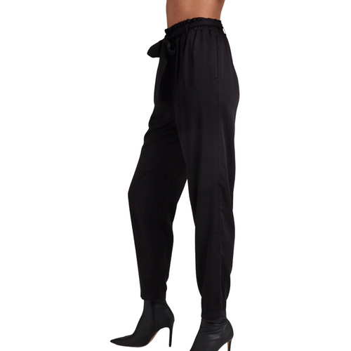 Belted Trouser in Black