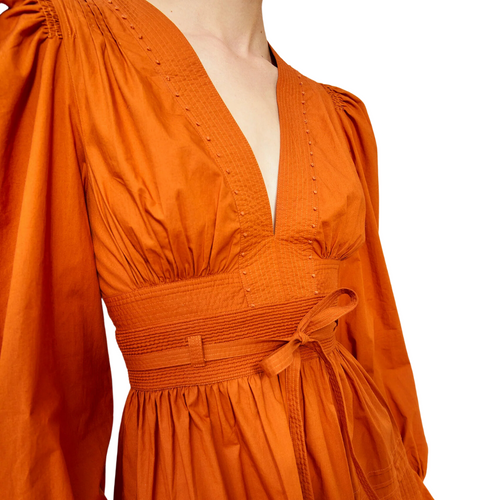 Rosalind Dress in Saffron