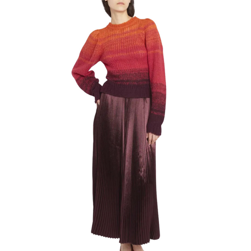 Rami Skirt in Mahogany