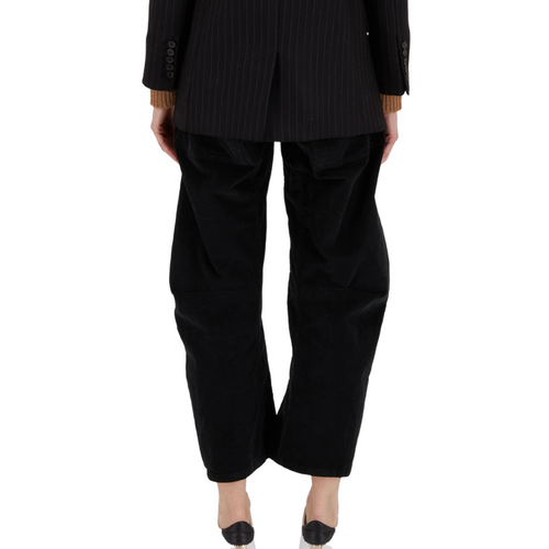 Shon Corduroy Pant in Jet Black