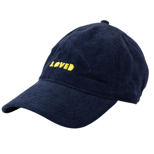 Corduroy Baseball Hat Loved in Night Sky