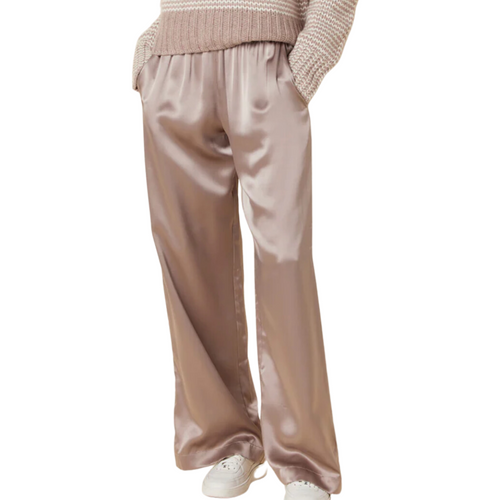 Brynn Wide Leg Pant in Toast