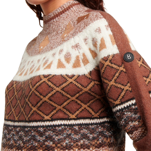 Annette Sweater in Chocolate Multi