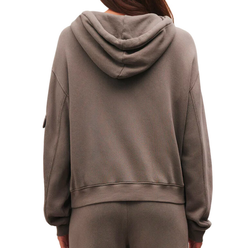 Cargo Hoodie in Lunar Grey