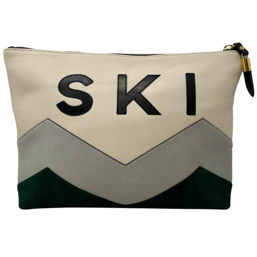 Medium Pouch Ski in Forest Chalk