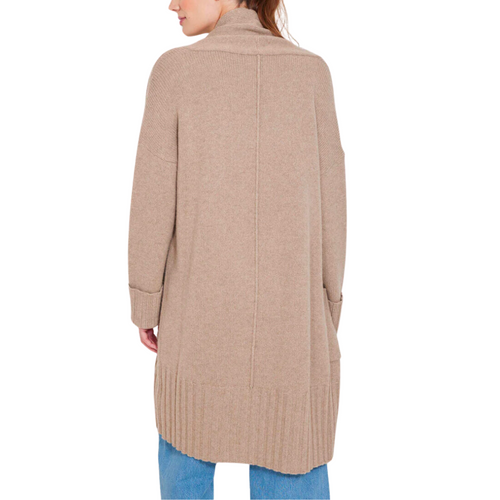 Marlowe Cashmere Cardigan in Latte