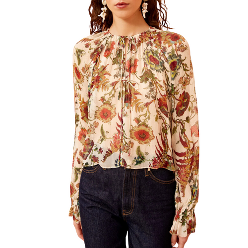 Bernadette Blouse in Freesia