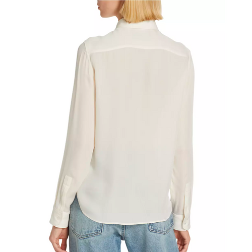 Gaia Slim Shirt in Ivory