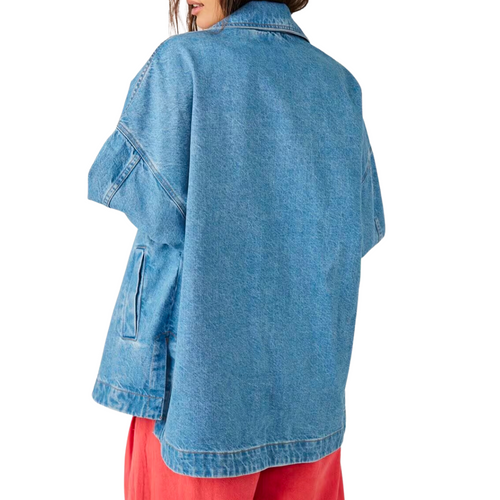 Madison City Denim Jacket in Solar Wash