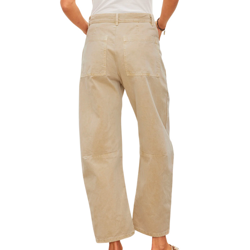 Brylie Sanded Twill Utility Pant in Autumn