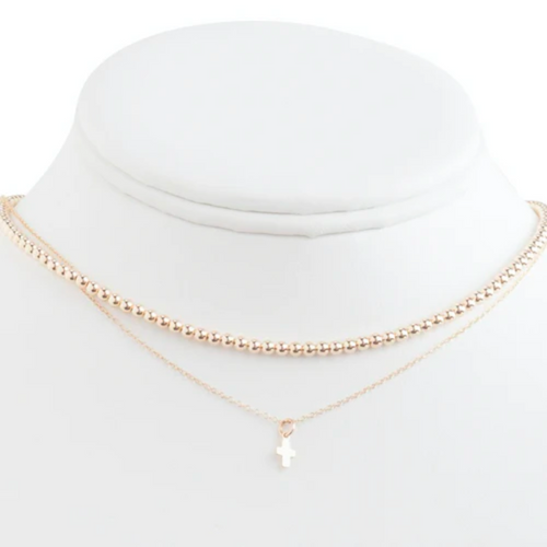 Choker Classic 3mm Bead in Gold