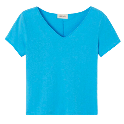 Aksun T-Shirt in Vintage Azur Blue