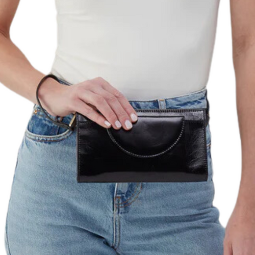 Zenith Wristlet in Black