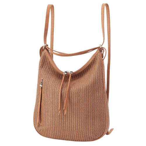 Merrin Convertible Backpack in Sepia