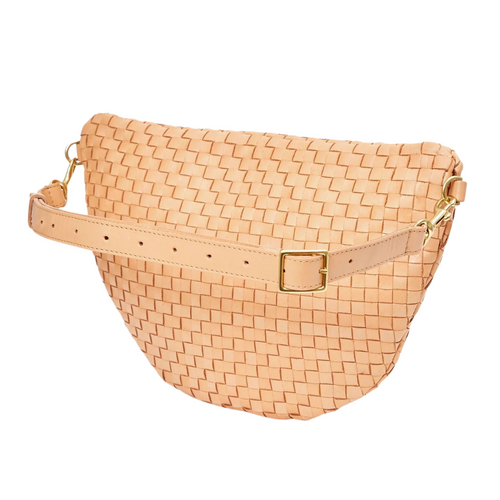 Grande Fanny in Bisque Woven Checker 