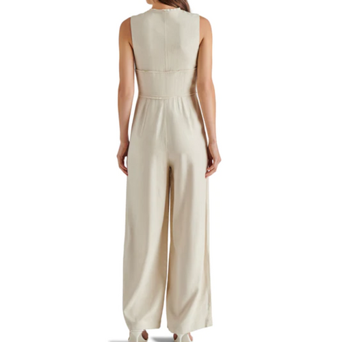 Ashtyn Jumpsuit in Beige