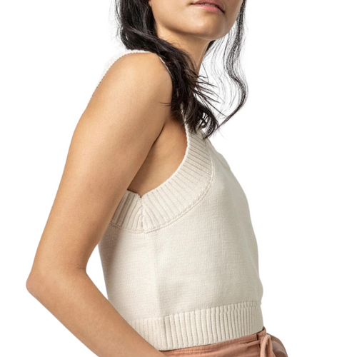 Sweater Tank in Ivory