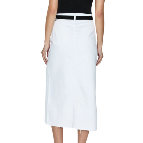 Alice Midi Skirt in White
