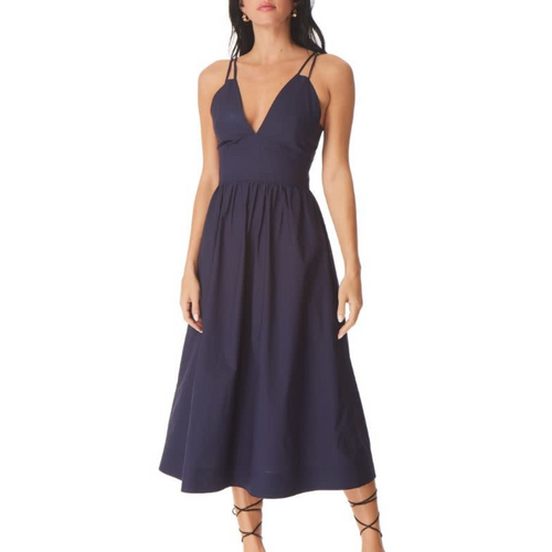 Floria Dress in Navy