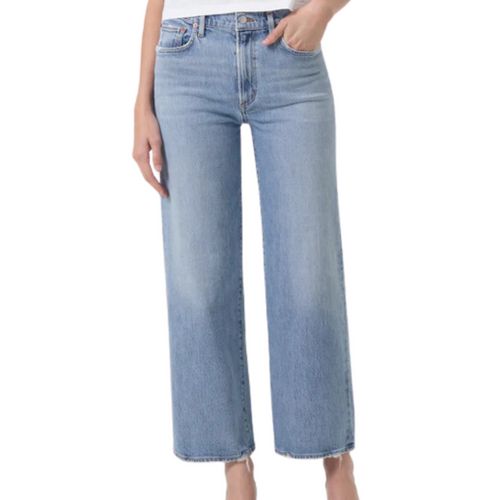 Harper Crop Jeans in Hassle