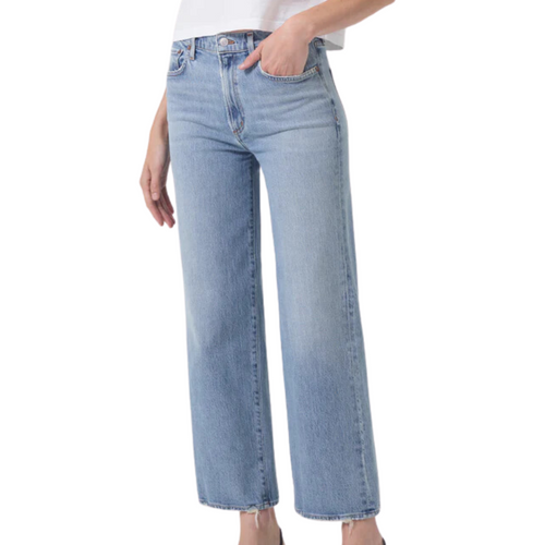 Harper Crop Jeans in Hassle