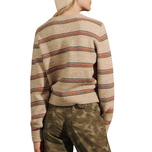 The Shrunken Pullover in Waterfront Stripe