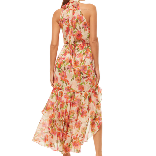 Aneva Dress in Palmarei Blooms 