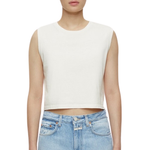 Sleeveless Top in Limestone