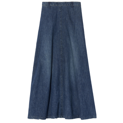 Astrid Denim Skirt in Classic Wash 