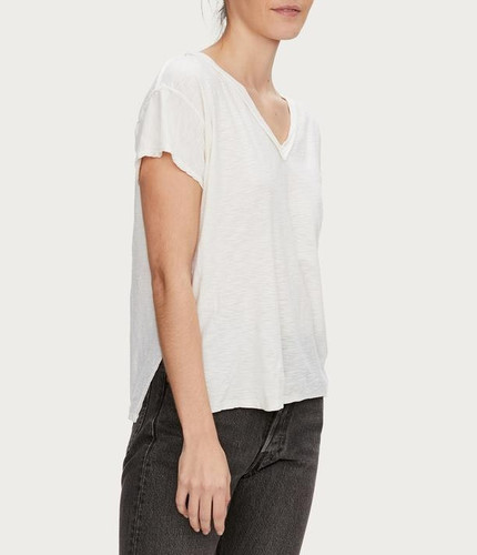 Remy Boxy Tee in White (One Size)