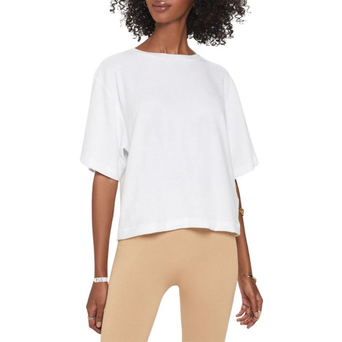 Boxy Kimono Tee in White