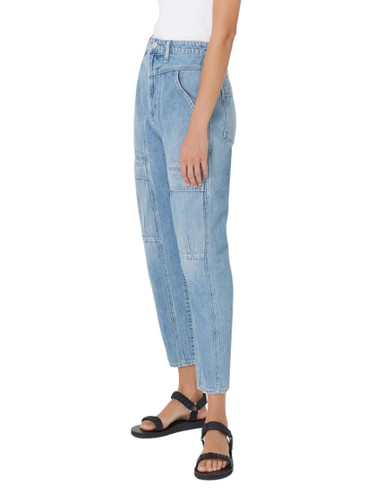 Willa Utility Jean in Light Wash