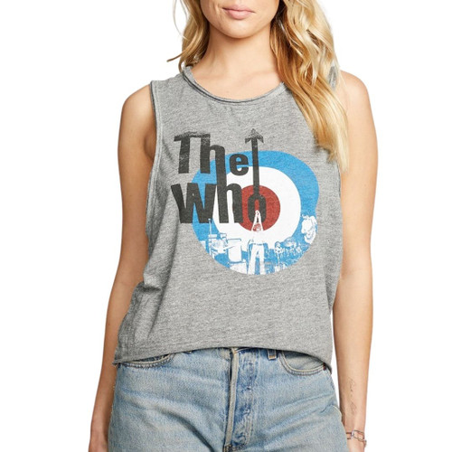 The Who Target Tank in Grey