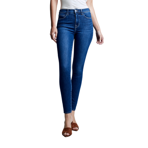 Monique Skinny High Rise Jean in Byers