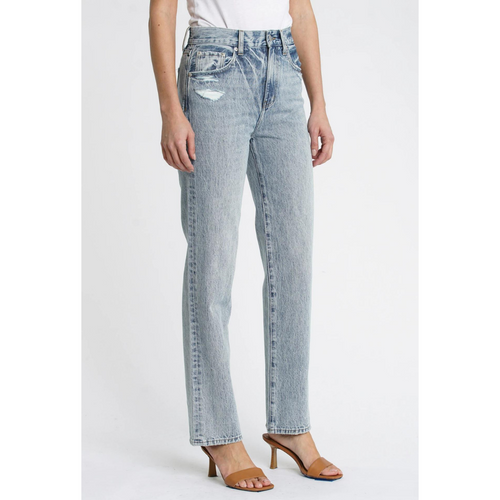 Cassie Super High Rise Straight Leg Jean in Bowery 