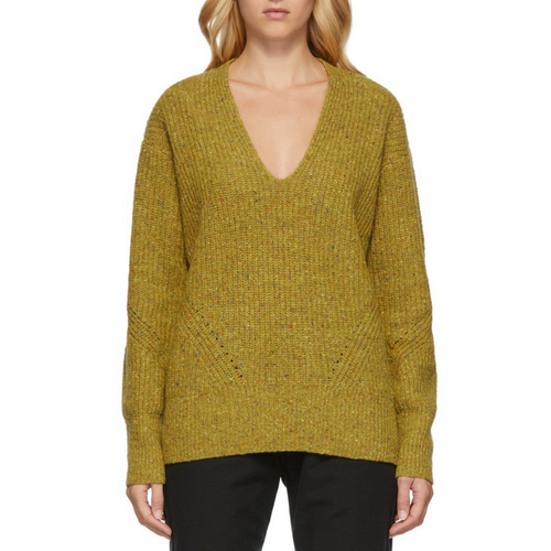 Donegal Sweater in Shell Green